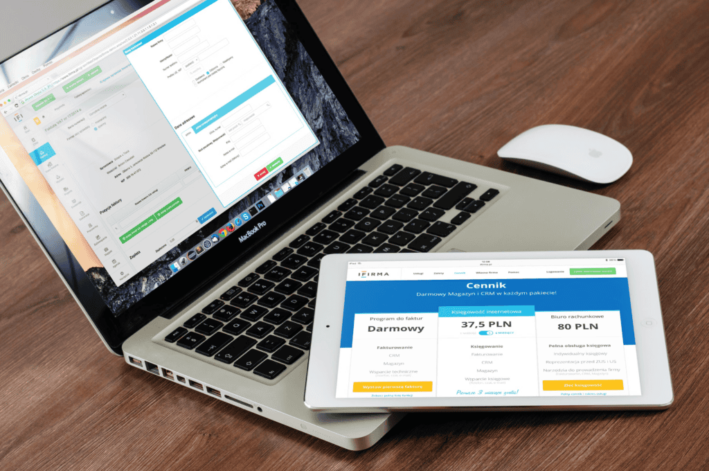 SaaS 公司的記帳畫面